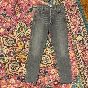 Agolde Gray Denim Jeans
